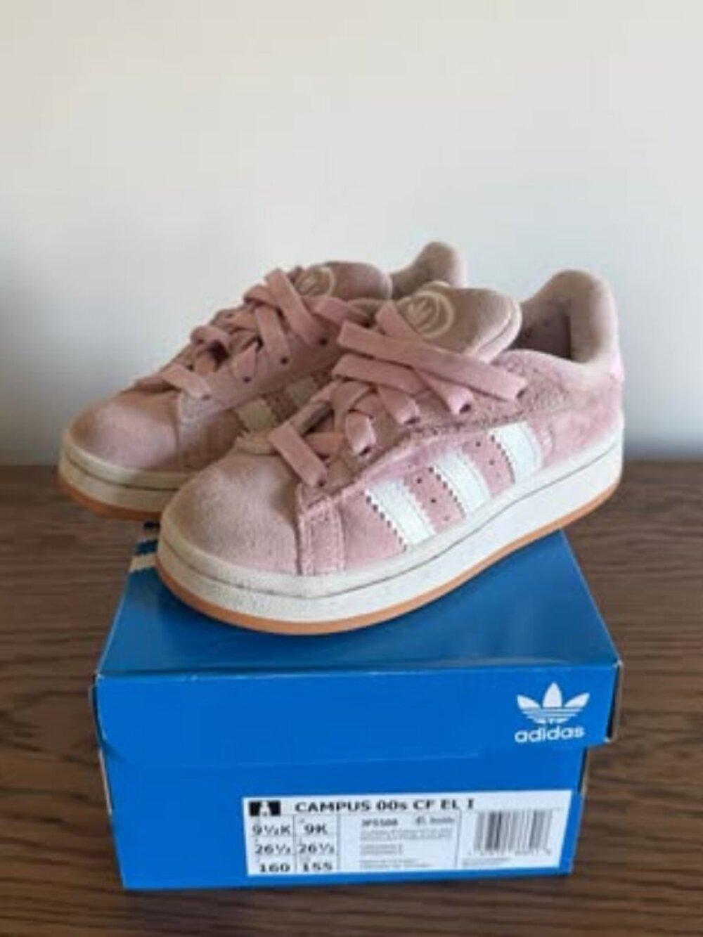 adidas Campus 00s Kids Pink 9.5K